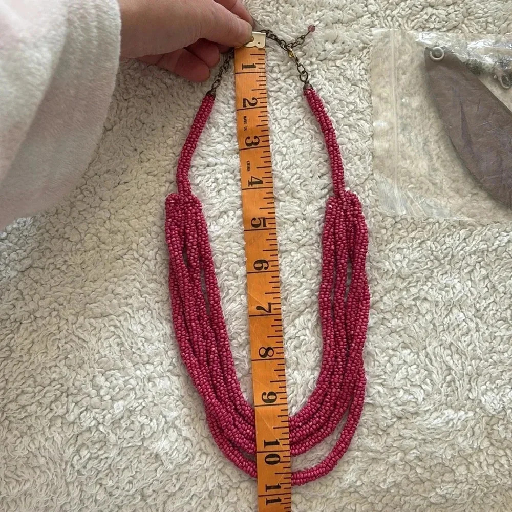 4 strand beaded necklace - Picture 3 of 4
